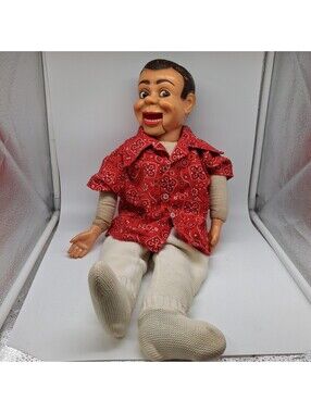 Vintage 30" Ventriloquist Dummy Doll / Puppet